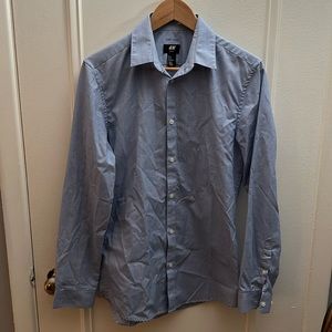 Lot of five (5) H&M Easy Iron Dress Shirts - Size Small